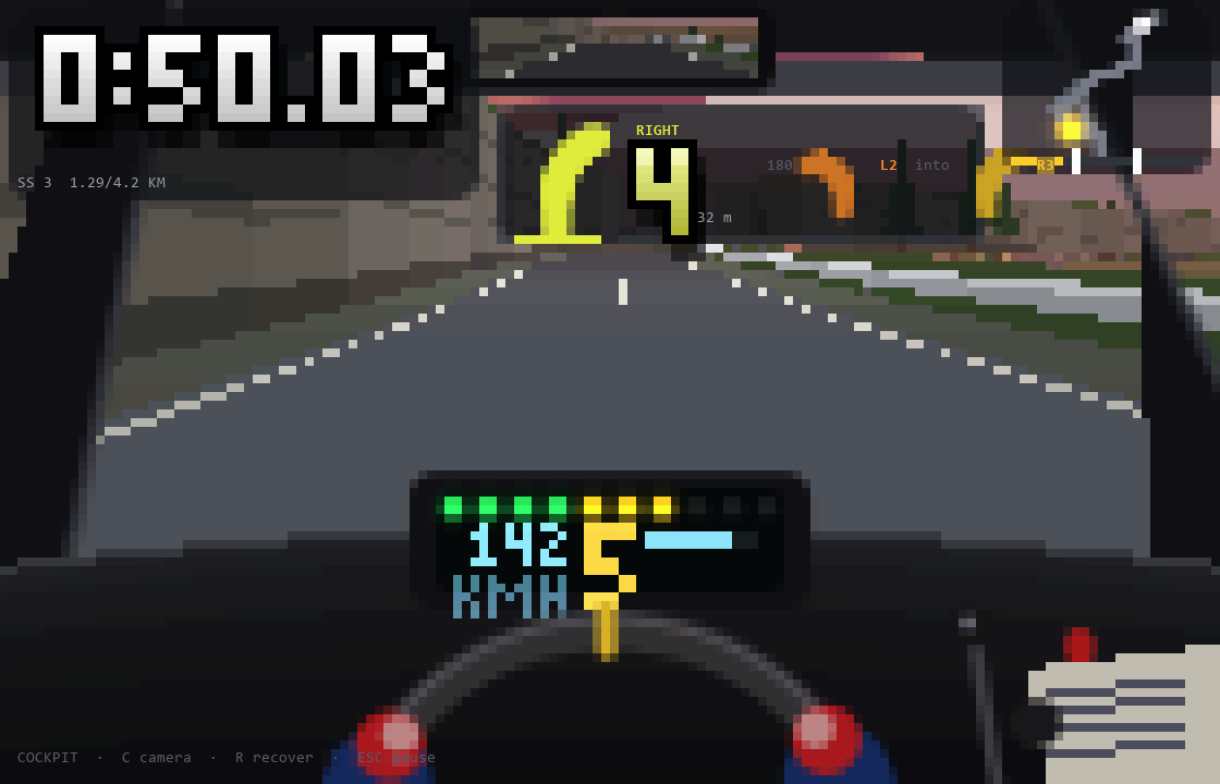 TUI RACER screenshot